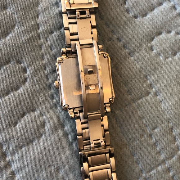 Bulova Stainless Steel Mother of Pearl Watch - Picture 6 of 12